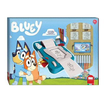 Bluey Stickermachine Set