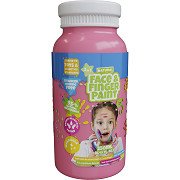 Natural Face & Fingerpaint Fles - Roze, 250ml