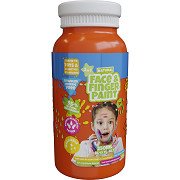 Natural Face & Fingerpaint Fles - Oranje, 250ml