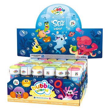 Seifenblasen -Set Meer - 36 x 60 ml.