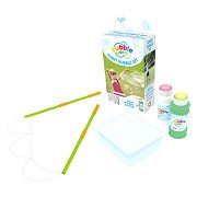 Seifenblasen Set zum Herstellen von Riesenseifenblasen - Inkl. Seifenblasen