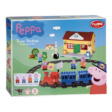 PlayBIG Bloxx Peppa Pig Bahnhof