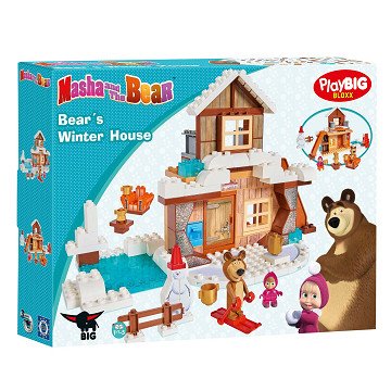 PlayBIG Bloxx Masha and the Bear - Winter House