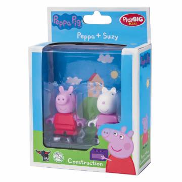 PlayBIG Bloxx Peppa Pig - Peppa en Suzy