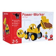 BIG Power Worker Midi Wheel Loader Shovel with Figure