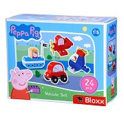 PlayBIG Bloxx Peppa Pig Vehicles Set