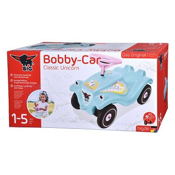 BIG Bobby Car Classic Unicorn Ride-on Car