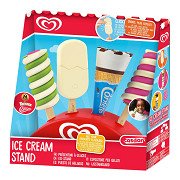 Casdon Ola 3 Toy Ice Creams with Stand