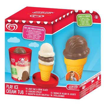 Casdon Ola Play Ice Bucket - Vanilla and Chocolate