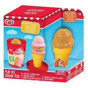 Casdon Ola Ice Cream Bucket - Strawberry and Caramel