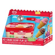 Casdon Ola Play Ice Cream Bucket with Ice Cream Scoop - 4 Flavors