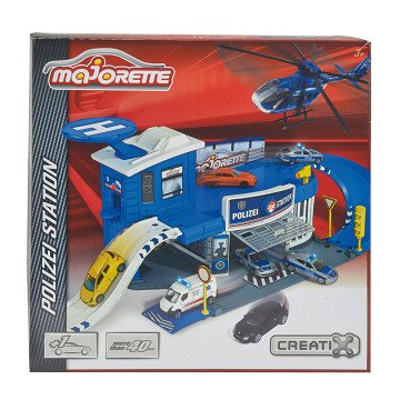 Majorette Creatix Police Station