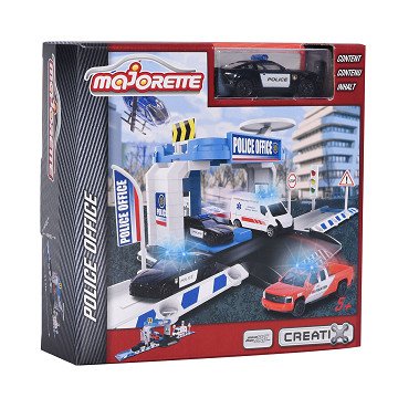 Majorette Creatix Police Station - Small