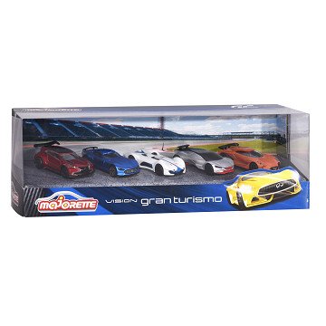 Majorette Gran Turismo Auto’s, 5st.