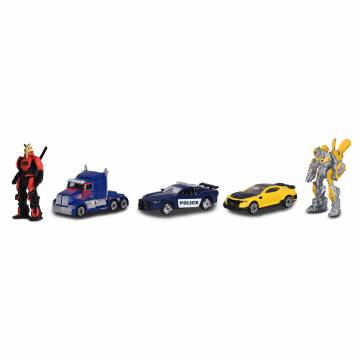 Dickie Toys Transformers Robots diecast cars Set de 5 pcs. 