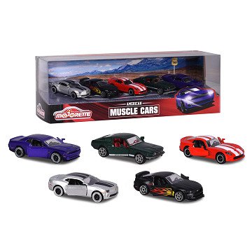 Majorette Muscle Cars, 5pcs.