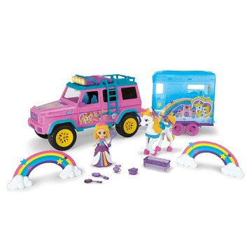 Dickie Unicorn Car with Trailer