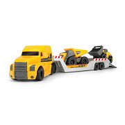 Dickie Volvo Micro Transporter with Work Vehicles