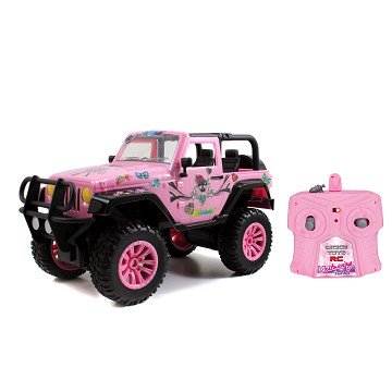 RC Jeep Wrangler Roze