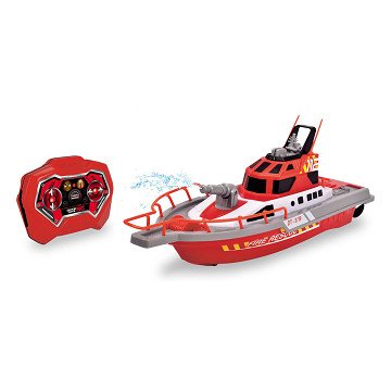 Dickie RC Bestuurbare Brandweerboot, RTR