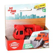 Dickie Heavy Buider Work Vehicle - Red