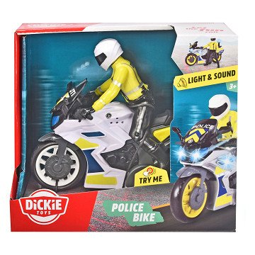 Dickie Police Motorcycle with Officer