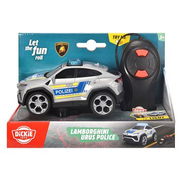 Dickie RC Remote Control Car Lamborghini Urus Police