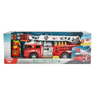 Dickie RC Fire Truck with Ladder and Water Hose