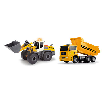 Dickie Construction Vehicles, Set of 2