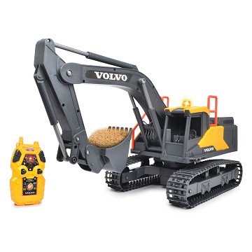 Dickie RC Volvo Mini Excavator Bestuurbare Graafmachine