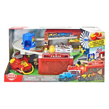 Dickie Farm Garage Playset