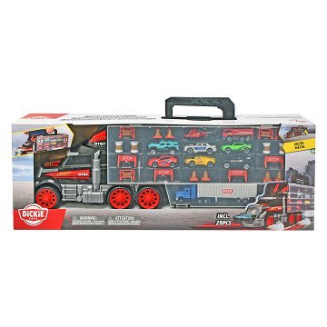 Dickie Truck/storage case with Cars
