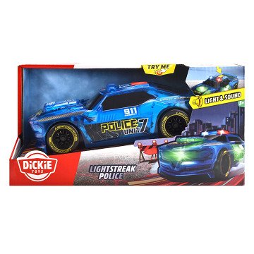 Dickie Lightstreak Police Car