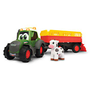 ABC Fendti Tractor with Trailer and Animal