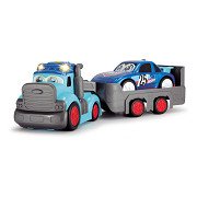 Dickie ABC Teddi Trucker Transporter met Raceauto