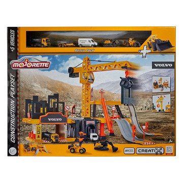Majorette Volvo Construction Playset