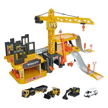 Majorette Volvo Construction Playset