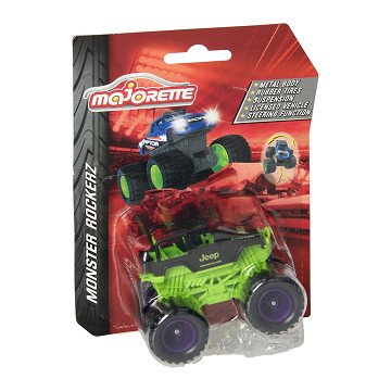 Majorette Monster Rockerz Monster Truck – Schwarz/Grün