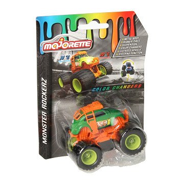 Majorette Monster Rockerz Color Changers - Orange/Green