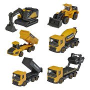 Majorette Volvo Work Vehicles, 3pcs.