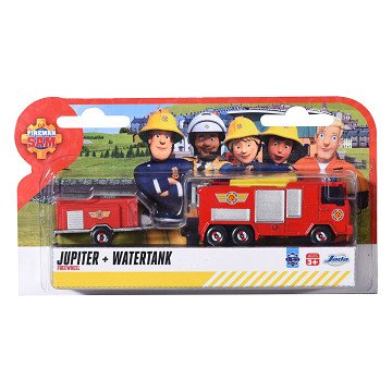 Dickie Fireman Sam Car with Trailer