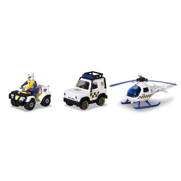 Dickie Fireman Sam Vehicles, 3-Pack