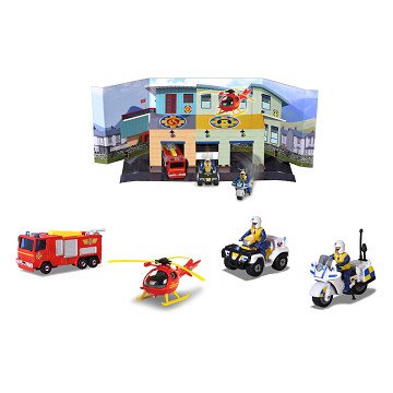 Dickie Fireman Sam Emergency Services Playset