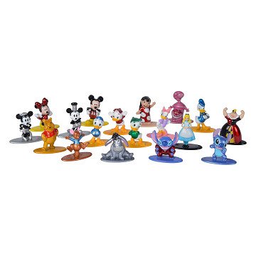 Jada Toys Disney Nano Wave 1 Collectible Figures, 18st.