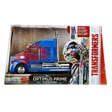 Jada Transformers T5 Optimus Prime Truck 1:24