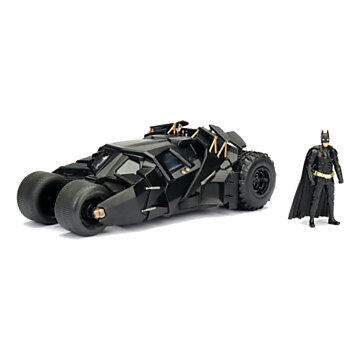 Jada Batman The Dark Knight with Batmobile Car 1:24