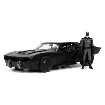 Jada Batman mit Batmobil-Auto aus Druckguss 1:24