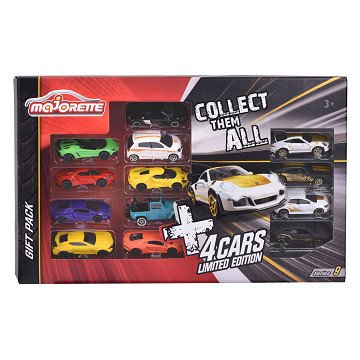 Majorette Limited Edition 9 Toy Cars Giftpack, 13 pcs.