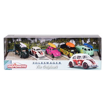 Majorette Volkswagen The Originals Toy Cars, 5 pcs.
