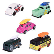Majorette Volkswagen The Originals Toy Cars, 5 pcs.